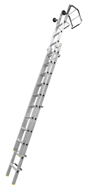 Two Section Push Up Roof Ladders