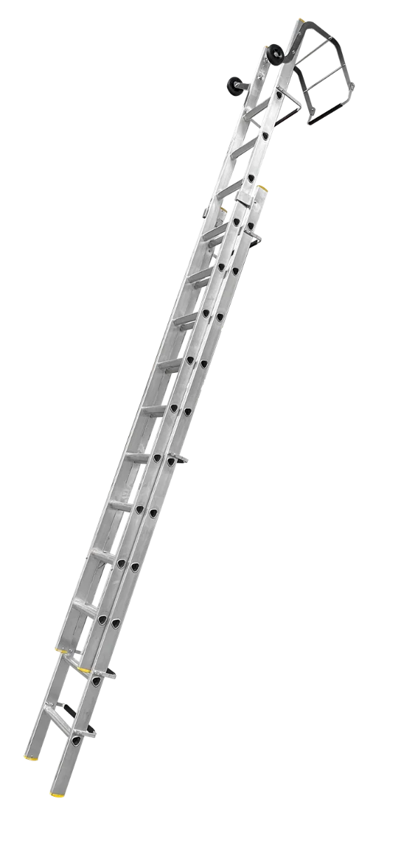 Two Section Push Up Roof Ladders
